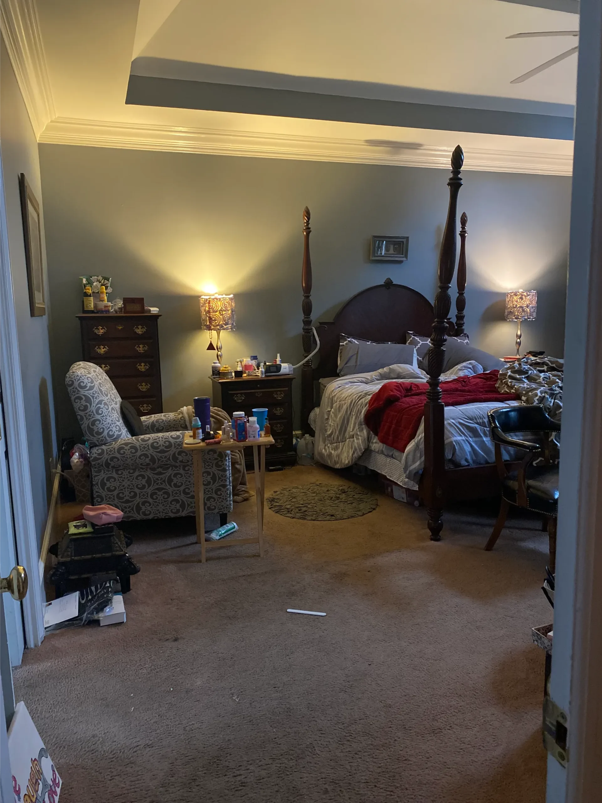 Before cleaning — job 3